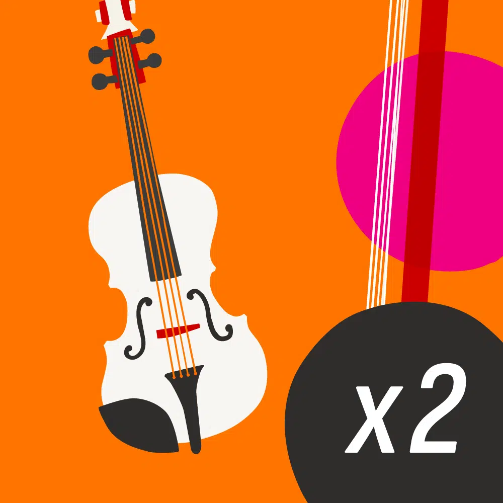 Colourful music themed illustration