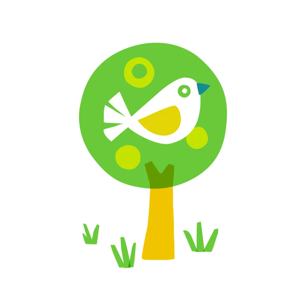 Nature icon for community climate action organisation with a focus on sustainable energy. Thornbury, Bristol